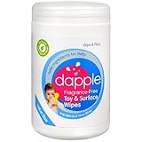 dapple Surface Wipes for Highchairs, Toys & More, Fragrance Free 75 ea by Dapple [並行輸入品]