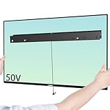 Antimbee テレビ壁掛け金具 壁掛けテレビ 金具下地不要 TV壁掛け 間柱不要 耐荷重45kg VESA 400x400 対応 13-55インチ TVモニター用 簡単取り付け ほとんどの LED LCD プラズマ フラット/曲面