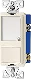 Cooper Wiring Devices 7738A-BOX 15-Amp 120-Volt Heavy Duty Single-Pole Switch with 1-Watt 120-Volt L