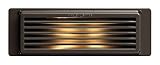 Hinkley Lighting 59024BZ-LED 120-Volt Line-Voltage LED Brick Light with 2.4-Watt LED Light Source, B