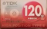 TDK カセットテープ 120分 ハイポジ DS2-120S