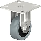 Blickle BPXA-VPA 50G Fixed Caster, 1.97 Wheel Diameter, 88 lb. Load Capacity by Blickle