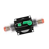 Dolity 　10A-100A　防水　回路ブレーカー　遮断器　サーキット　12V / 24V / 32V DC 車用　 - 30A