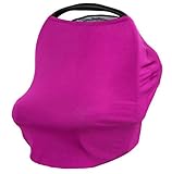 JLIKA Baby Car Seat Covers - Stretchy Infant Canopy and Nursing cover for breastfeeding newborns inf