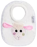 ズッキーニ  (Zoocchini)【日本正規品】ベビービブひつじのローラちゃん ホワイト 1枚セット ZOO1804