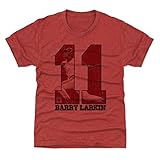 500レベルBarry Larkin Cincinnati野球ユースシャツ – Barry Larkinゲーム Kids Medium (8Y) レッド