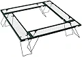 [ビジョンピークス] 焚火テーブル 囲炉裏テーブル マルチファイアプレイステーブル VP160401J01 約100×100×27(H)cm 収納袋付き 組み替え可能 耐熱温度約800℃