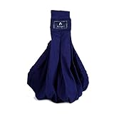 (Newox) ベビースリング ベビーキャリア 抱っこ紐 ベビー用品 出産祝い 新生児プレゼント 多機能 超軽量 コンパクトサイズ 収納袋付き (ネイビー)