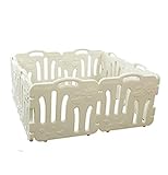 ベビーサークル Good Babyroom グッドベビールーム パステルカラー 8枚パネル (ホワイトワンカラー)