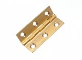 6ペア突合せヒンジ(ドアボックス)押し出し真鍮50 mm 2インチwith Screws