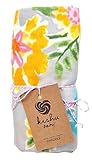 kishu baby Yellow Blossom Muslin Swaddle Blanket Multicolor One Size [並行輸入品]
