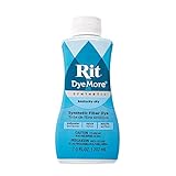 Craft County 合成 Rit 染料 More Liquid ファブリック染料 - 多色展開 - 210ml（7オンス） - ケンタッキースカイ