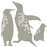 マイサ ハル インテリアステッカー ペンギン ラージサイズ ファーペンギン