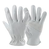 羊皮手袋　園芸　保護手袋　裏付き手袋 (ＬＬ)