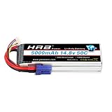 HRB 1300mAhリポバッテリー RC飛行機、RCヘリコプター、RCカー/トラック、ラジコンボート用 EC5 Plug HR4S50S50CN