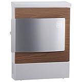 郵便ポスト CLUM-02 ユニソン 壁付けポスト クルム 木目調タイプ 右開き仕様(新タイプ) ウォールナット