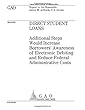 Direct Student Loans: Additional Steps Would Increase Borrowers' Awareness of Electronic Debiting and Reduce Federal Administrative Costs