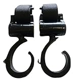 ボノルム bonorum ベビーカーフック 360度回転 荷物フック 人気 マルチフック マジックテープ付き ２個セット