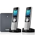 Yealink IP Phone W76P W70BベースとW56Hハンドセットセットセット+1ユニットW56Hハンドセット…(W56H)