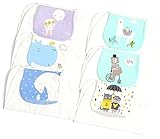 PICOH(ピコー) ママが選んだ 汗取りパッド 吸汗性抜群 天然コットン100% さらさら 瞬間吸収 あせも対策 こまめに交換 6枚セット