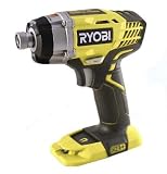 Ryobi One+ P236 18V 1/4 Inch 3200 RPM 1600 Inch Pounds Lithium Ion Cordless Impact Driver (Battery N
