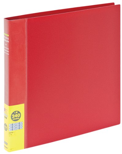 ナカバヤシ フォトホルダー L判240枚収納 L判6面 レッド PH6L1024-R