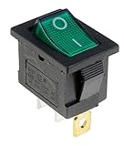 /オフロッカースイッチ車のダッシュボードSPSTスイッチ上
