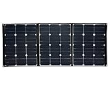 SolarOak 120W ソーラーパネル ソーラーパネル充電器 ソーラーバッテリーチャージャー 高効率ソーラーパネル10枚搭載 スマホ ノートPC 自動車バッテリー充電可能 (120W)