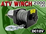 電動ウィンチ/DC12V/ヒッチ&ボート引き上げ/907ｋｇ/2000LBS/SL2000-2