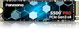 fanxiang SSD 1TB NVMe PCIe Gen3.0x4 3200MB/s TLC 3D NAND M.2 2280 内蔵SSD 32Gb/s ノートパソコン/デスクトップに対応 640TBW 5年保証 S500 Pro
