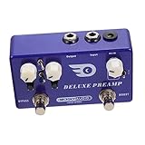 Mikinona 1個 ギターエフェクト ミニデジタルギターペダル ディレイペダル ミニペダルボード プレミアムギターアクセサリー ミニギターエフェクター ギターペダルマイクロアンペア ギターペダル