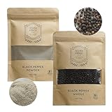 SOMA FOODS 有機 ブラックペッパー 100g 黒コショウ オーガニック スリランカ産 香辛料 スパイス ペッパー 胡椒 (ホールタ