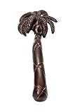 Carpe Diem Hardware 2356-22 Coastal Living Palm Tree Pull Vertical 5-Inch O.C., Oil Rub Bronze [並行輸入
