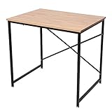 UNE BONNE(ウネボネ) デスク パソコンデスク PCデスク 80cm 机 木製 オフィスデスク ワークデスク お客様組立 事務机 学習デスク メープル