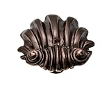 Carpe Diem Hardware Carpe Diem 345-22 Aphrodite Oil Rub Bronze Large shell knob Oil Rub Bronze by Ca