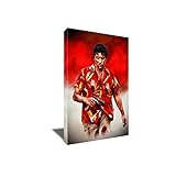 Al Pacino Scarface Painting Portraitアートワークonキャンバスアートプリント 20x30 inches