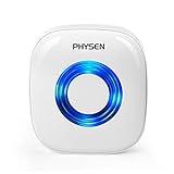 ワイヤレスチャイム PHYSEN 呼び出しチャイムセット 最高300Mの無線範囲 呼出音楽52メロディー選択可 防水 防塵 ドアベル インターホン 呼び鈴玄関 モデルCW 日本語取扱説明書付き(受信機
