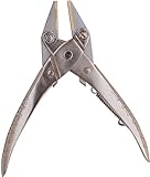 Parallel Pliers、フラット鼻、真鍮Linedアゴ、5 – 1 / 2インチ