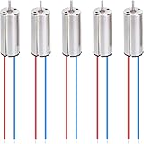 JYUDAUFU コアレスモーター 10個 DC 4.5 V 4 mm × 8 mm 32250 RPM 振動マイクロ中空カップモーター おもちゃ、模型飛行機、電動歯ブラシ、ミニファン、テスト、DIY用