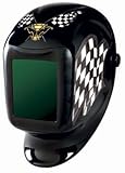 Sellstrom 24400FBL-602 Finish Line Titan Nylon Lightweight Welding Helmet with ImpulseXVA Fixed Shad