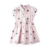 DBL S&M 女の子 夏 タッセル 花柄 ワンピース 100CM-130CM (100)
