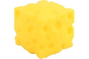 Cheese Squishy Square Ball, Cheese Yellow Shape Squeeze Toy ,Anti-Stress Toy, Realistic Cheeses Shape, Slow-Rising Butter Stick Squishy Toys
