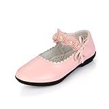 RoRykon 子供 フォーマル シューズ キッズ ドレス 靴 女の子 プリンセス リボン飾り 結婚式 フラワーガール 発表会 演奏会 入園式 入学式 卒園式 卒業式 誕生日 お呼ばれ (26/内寸1