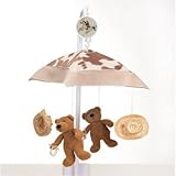 Sweet Potato Happy Trails Musical Mobile, Tan/Cream/Brown by Glenna Jean Mfg. [並行輸入品]