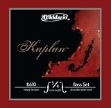 D'Addario ダダリオ ウッドベース(コントラバス)弦 Kaplan Double セット K610 3/4H Heavy Tension 【国内正規品】