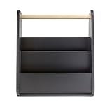umbra GAZETTE MAGAZINE RACK(ガゼット マガジンラック) ブラック/ナチュラル 2322722-045