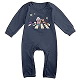 可愛い ボーイとガール パワーパフ ガールズ ベビー服 100%綿 Navy Size 24 Months