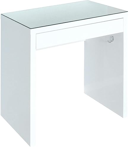 Amazon｜ドレッサー 鏡台 北欧風 広い鏡 オシャレ ホワイト シンプル