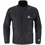 RSタイチ(RS TAICHI) 軽量 コンパクト ポケッタブル仕様 パッカブル ウィンド ブレーカー RSU309 BLACK L