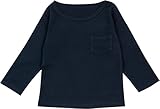 (ポッケポッシュ)Pokke Poche 日本製 ベビーキッズ 長袖Tシャツ【2016-0029】80cm ネイビー